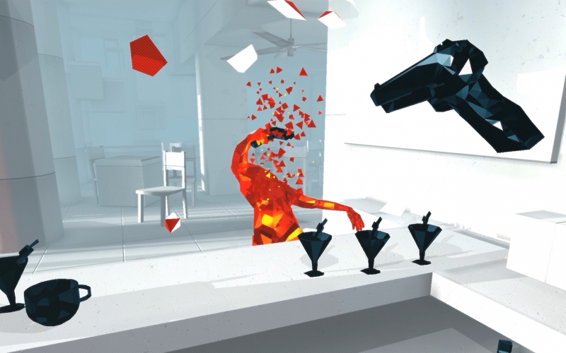 ยิงกันเปรี้ยงปร้างแบบโพลีกอน กับเกมแนวแปลก Superhot VR สำหรับ Oculus Rift