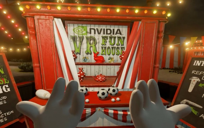 NVIDIA VR Funhouse เกมสนุกๆ ขำๆ แบบในงานละครสัตว์ ลงแค่ใน Steam เท่านั้น!