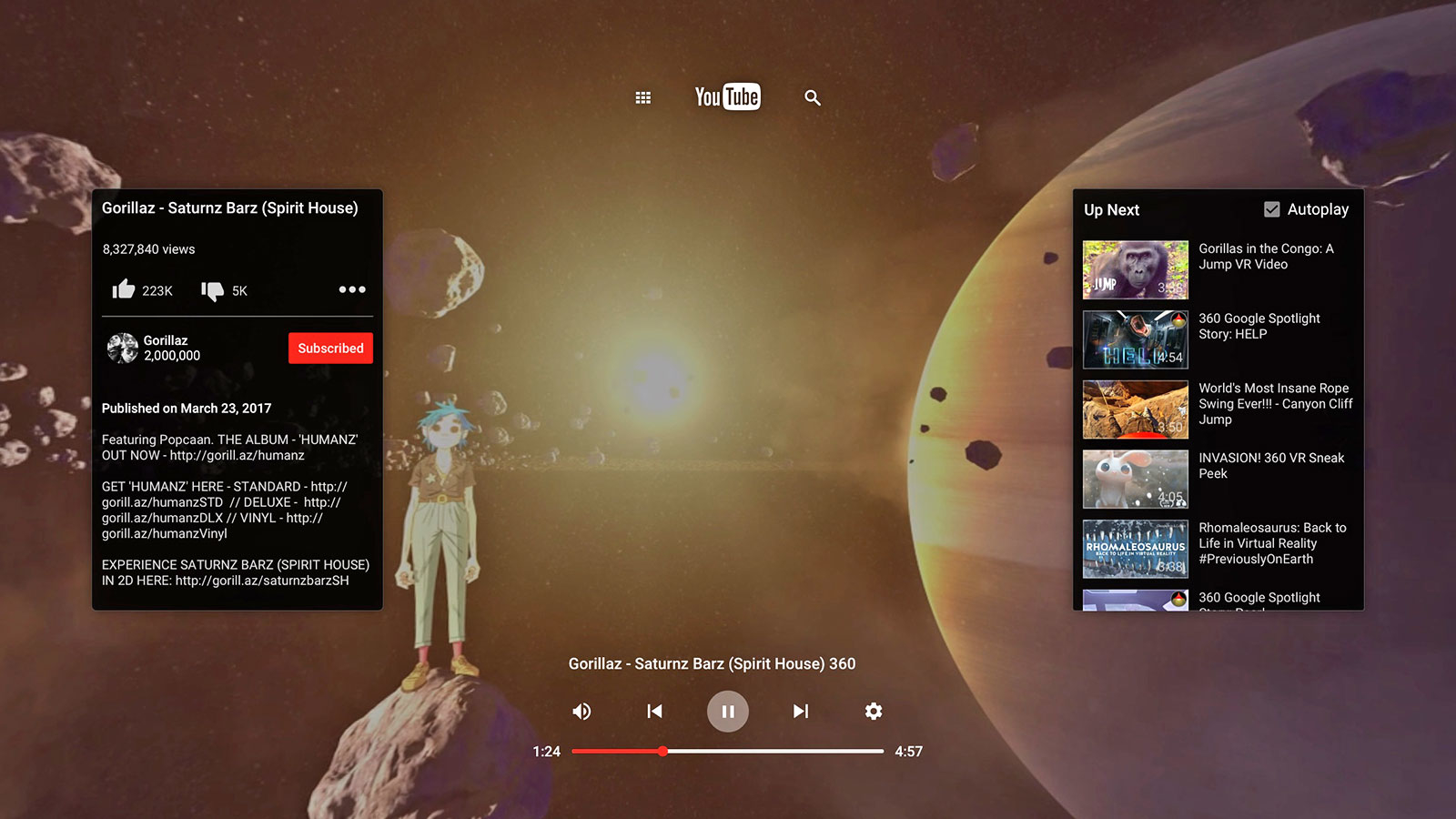 อยู่กับพี่ไม่มีเหงา! YouTube VR เปิดบริการ Shared Room พร้อมแชทด้วยเสียง